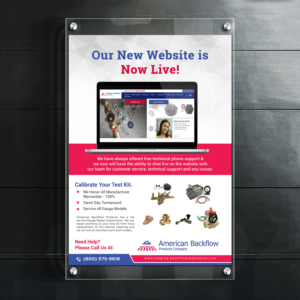 Flyer Design by debdesign for American Backflow Products Company | Design: #20352987