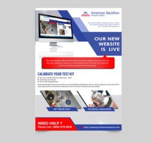 Flyer Design by creative.bugs for American Backflow Products Company | Design: #20341473