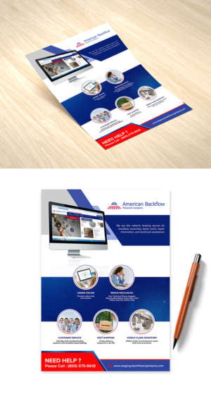 Flyer Design by creative.bugs for American Backflow Products Company | Design: #20400429