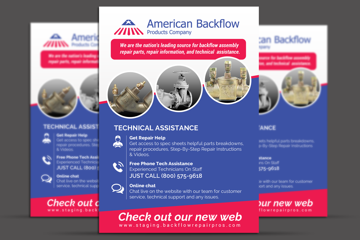 Flyer Design by chandrayaan.creative for American Backflow Products Company | Design #20358617