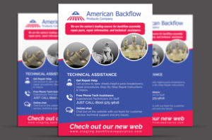 Flyer Design by chandrayaan.creative for American Backflow Products Company | Design: #20358617
