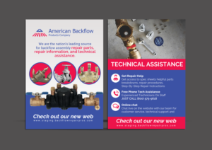 Flyer Design by chandrayaan.creative for American Backflow Products Company | Design: #20360626
