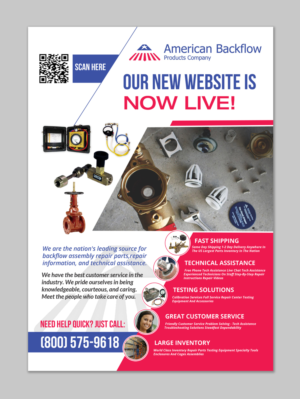 Flyer Design by innovative earth for American Backflow Products Company | Design: #20372132