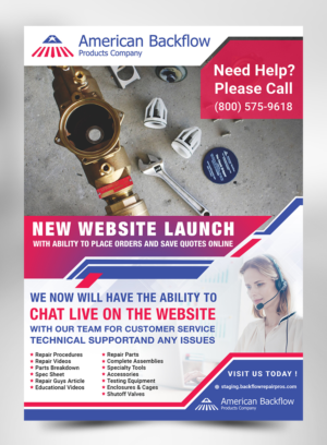 Our New Website is Now Live! | Diseño de Flyer por TSU Creations