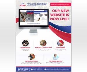 Our New Website is Now Live! | Diseño de Flyer por Luniere Designs