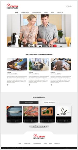 OpenCart website | Web Design by -Marc-
