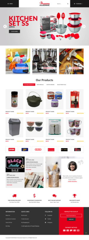 Web Design by pb for this project | Design: #20344582