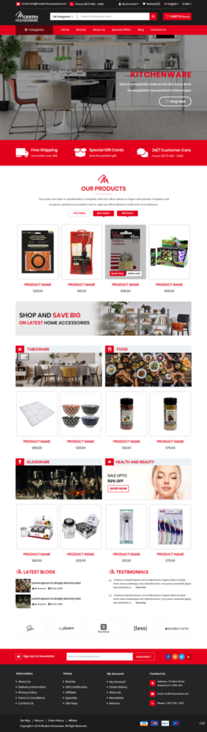 Web Design by pb for this project | Design: #20344583