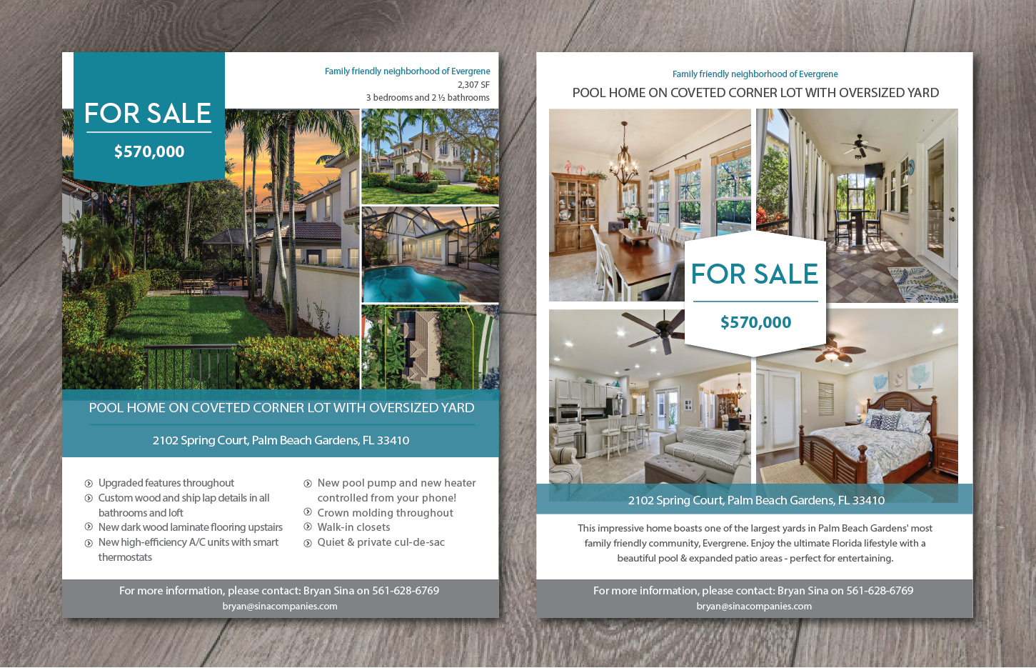 Brochure Design by alex989 for Sina Companies LLC | Design #20339777