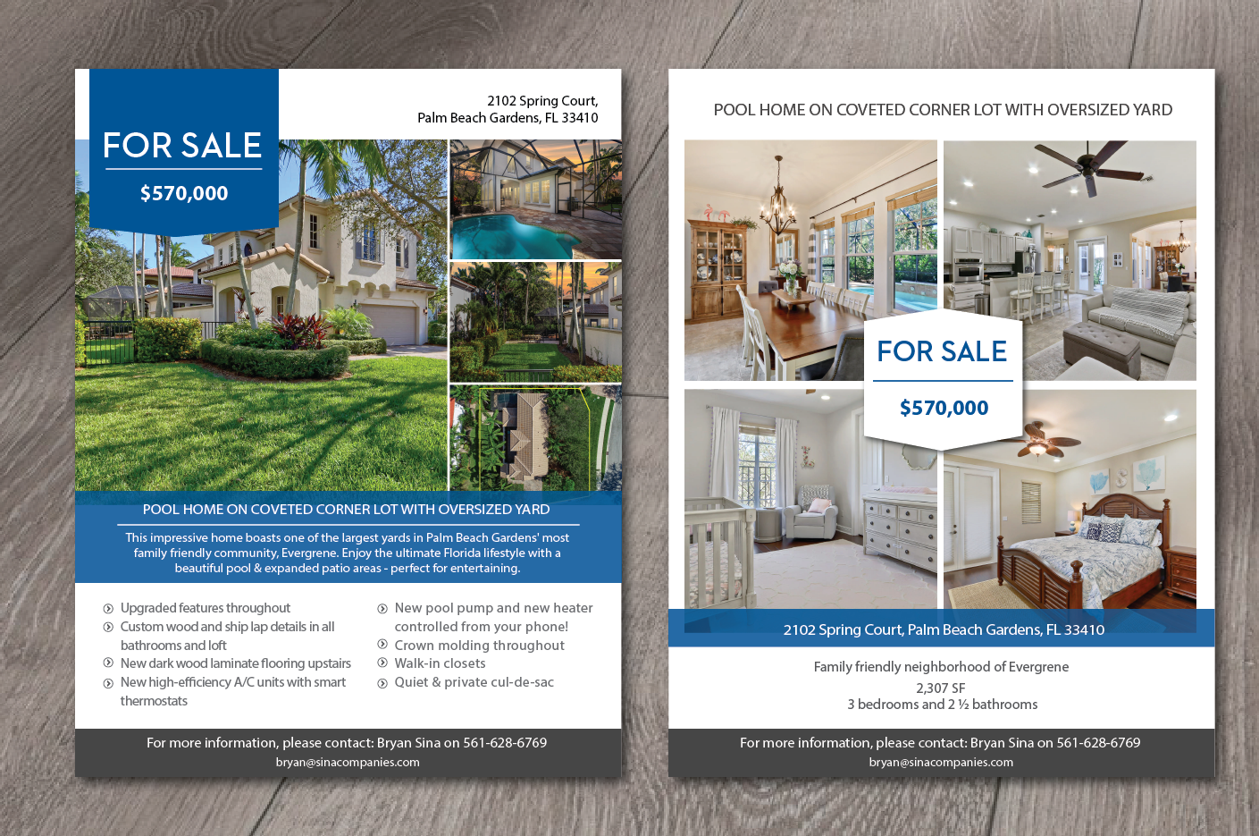 Brochure Design by alex989 for Sina Companies LLC | Design #20345022