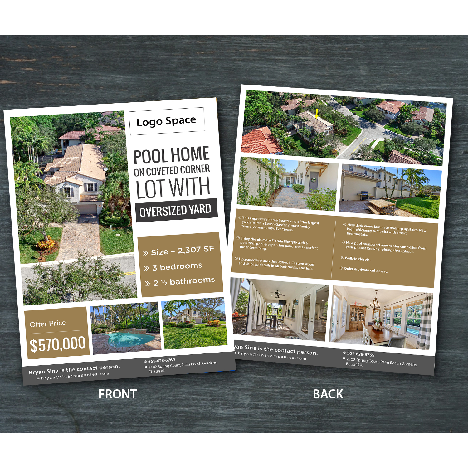 Design de Brochure par debdesign pour Sina Companies LLC | Design #20339628