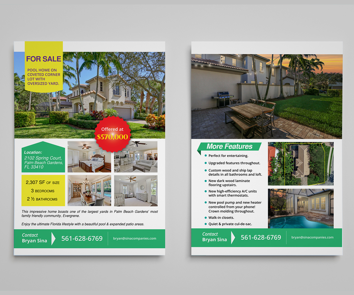 Design de Brochure par JanuXart pour Sina Companies LLC | Design #20340076