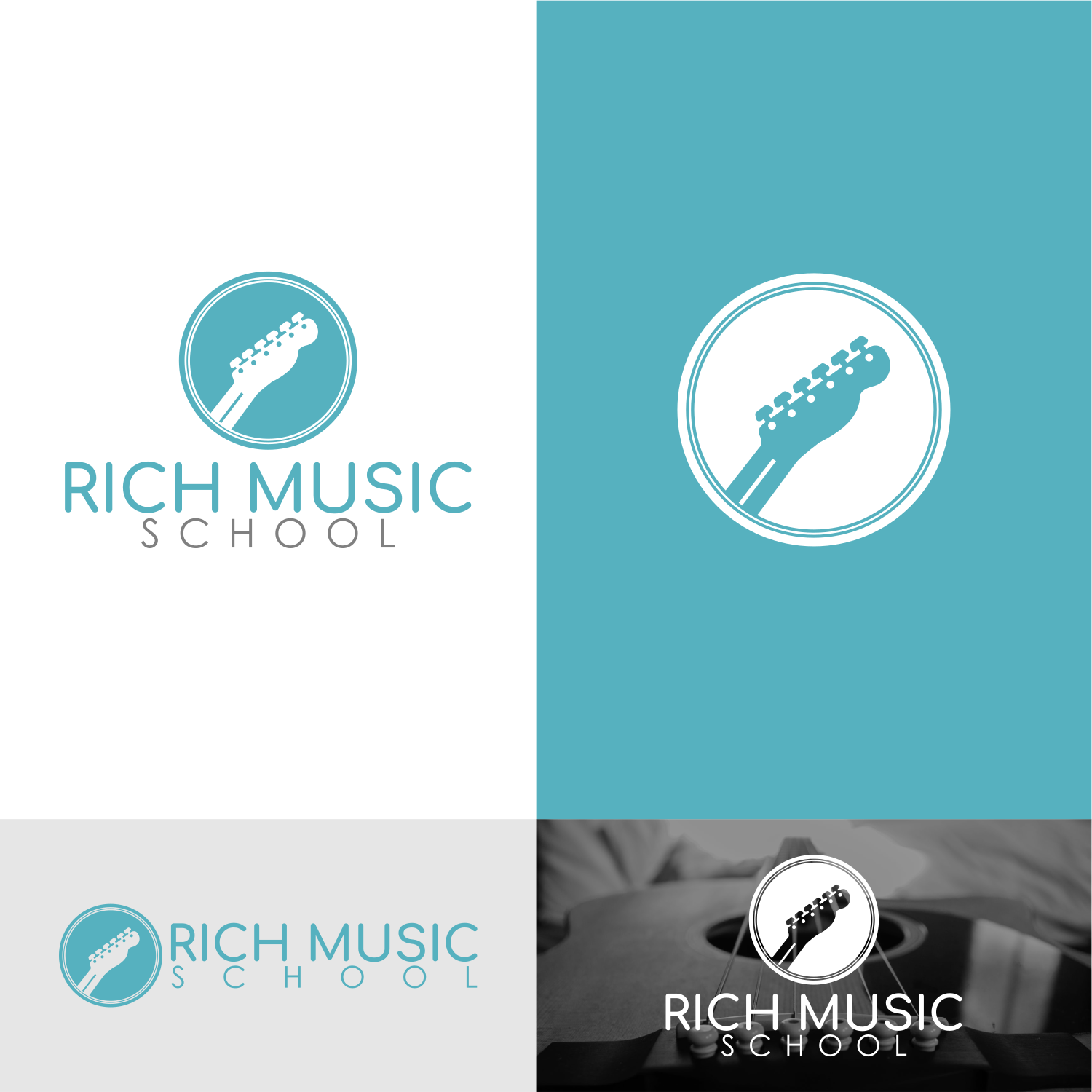 Logo Design by zatsukiki for Rich Music School | Design #20349847