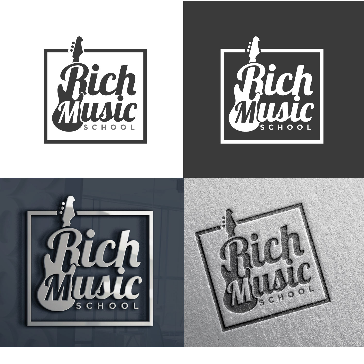 Logo Design by concepts for Rich Music School | Design #20341305