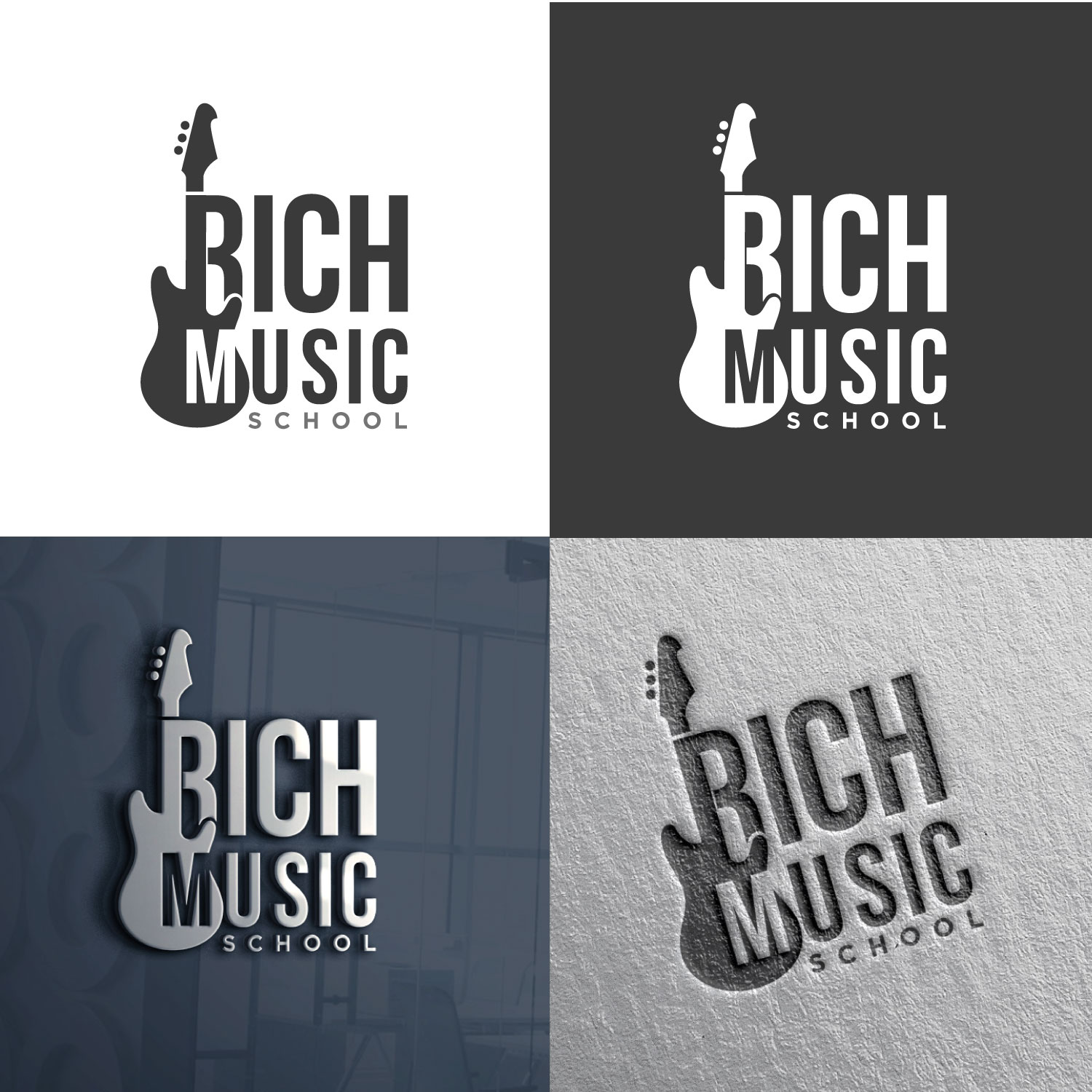 Diseño de Logo por concepts para Rich Music School | Diseño #20348286
