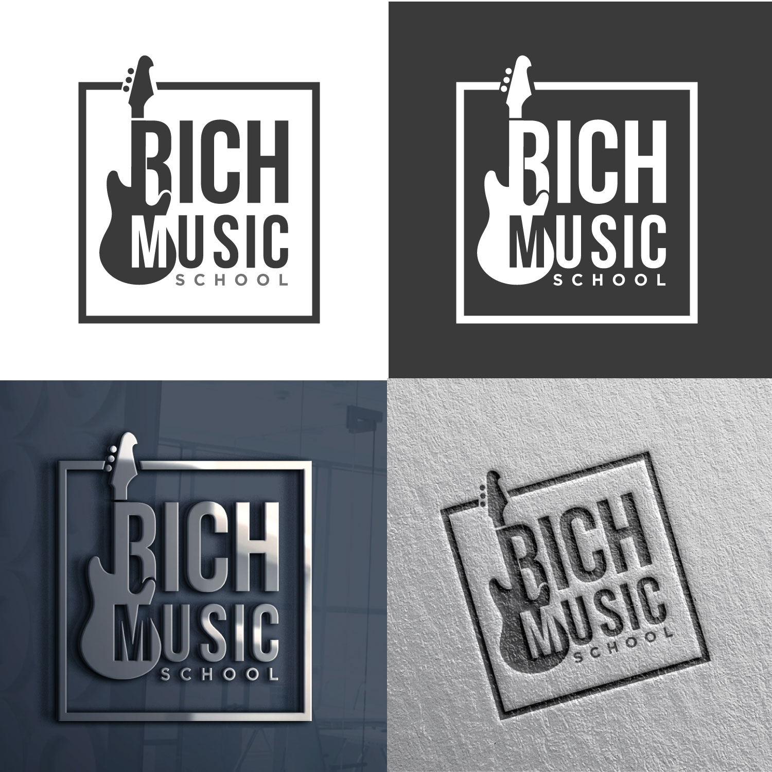 Logo Design by concepts for Rich Music School | Design #20348287