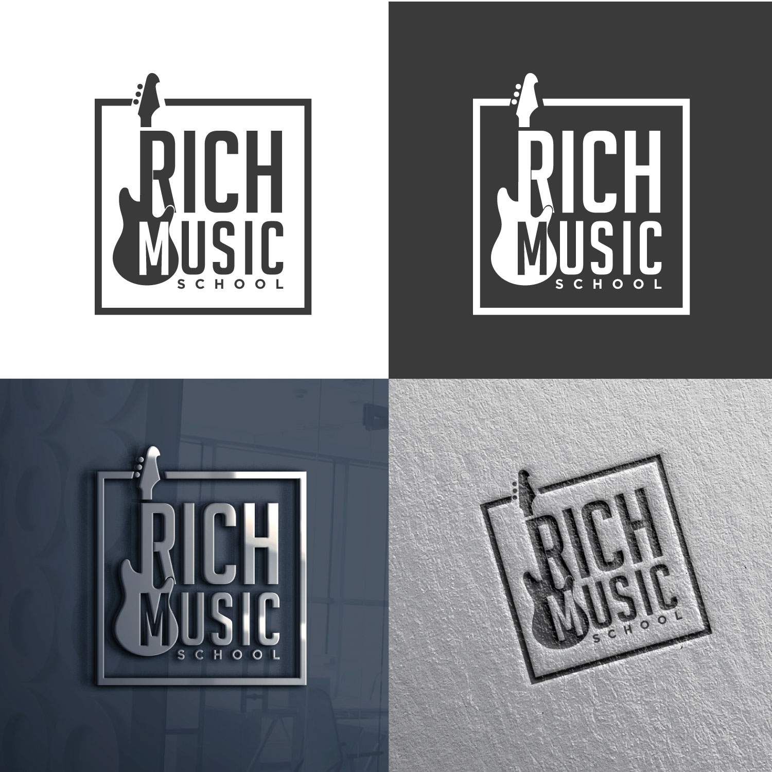 Logo Design by concepts for Rich Music School | Design #20348467