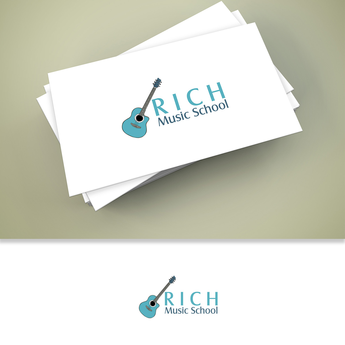 Logo Design by ClearDesign for Rich Music School | Design #20343479