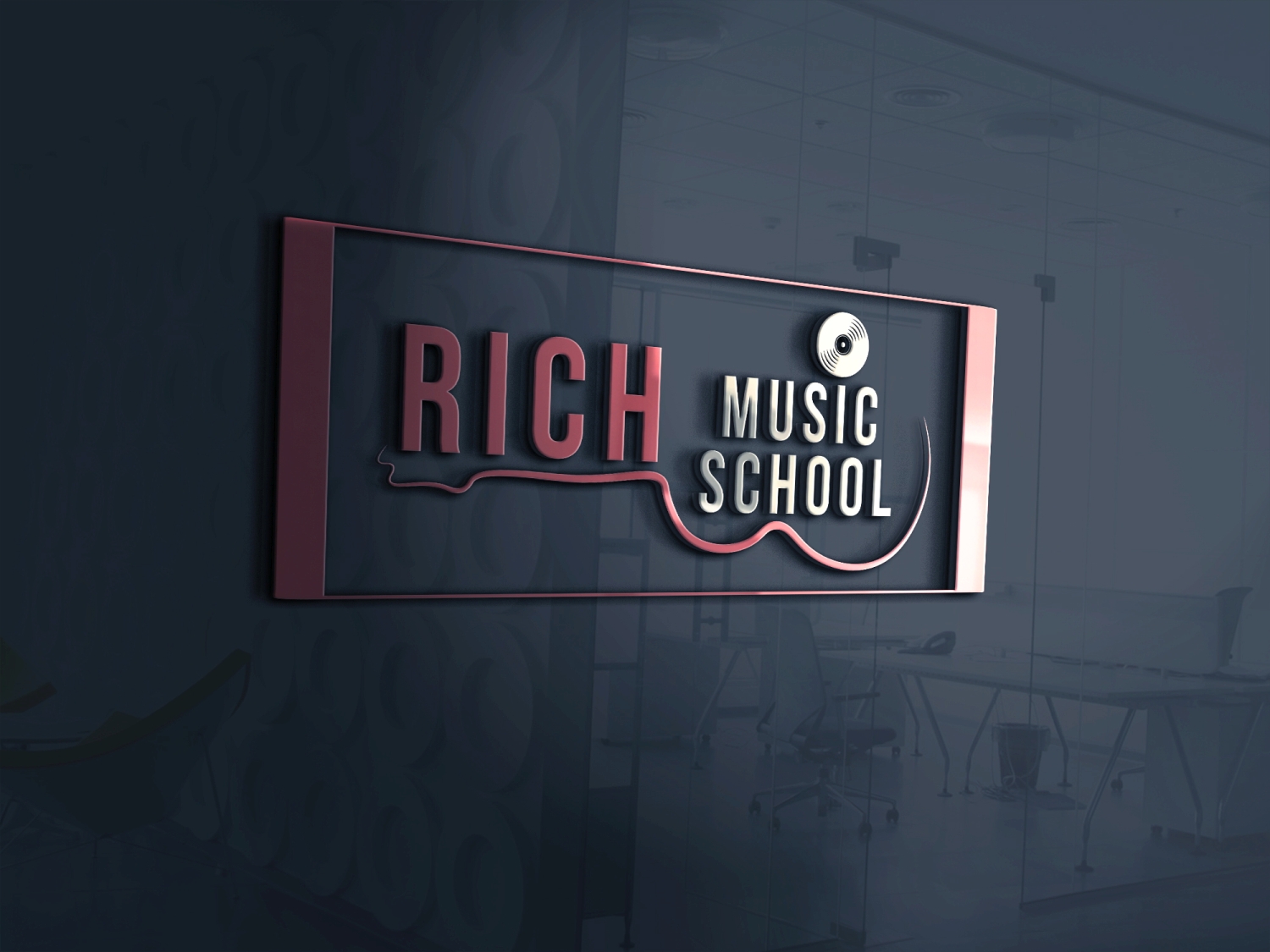 Diseño de Logo por blackowl8 para Rich Music School | Diseño #20350560