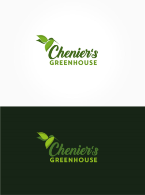 Chenier's Greenhouse | Logo Design by Birdcage