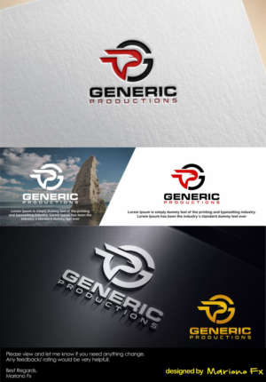 Generic Productions | Logo Design by Mariono Fx