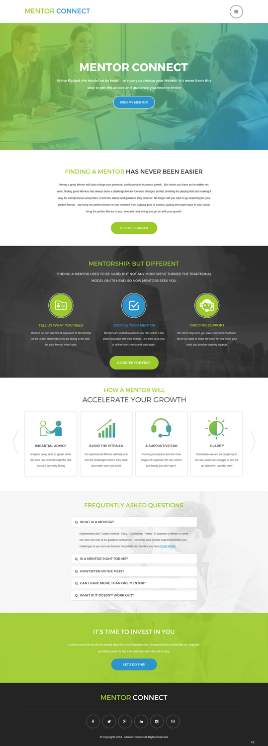 Web Design by pb for The Guru Effect | Design #20344628