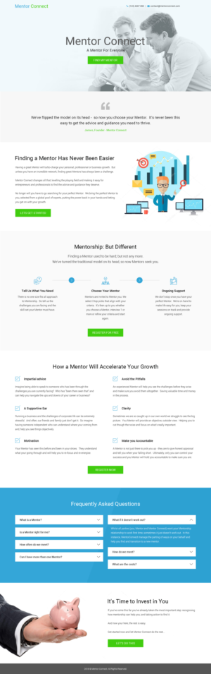 Web Design by Sujit Banerjee for The Guru Effect | Design: #20360999