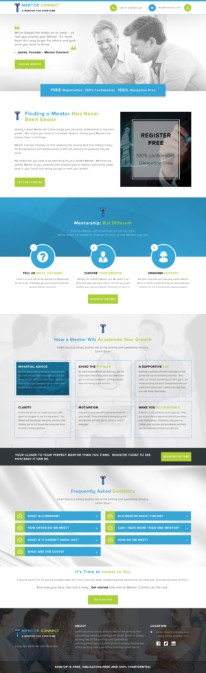 Web Design by Sujit Banerjee for The Guru Effect | Design #20365597