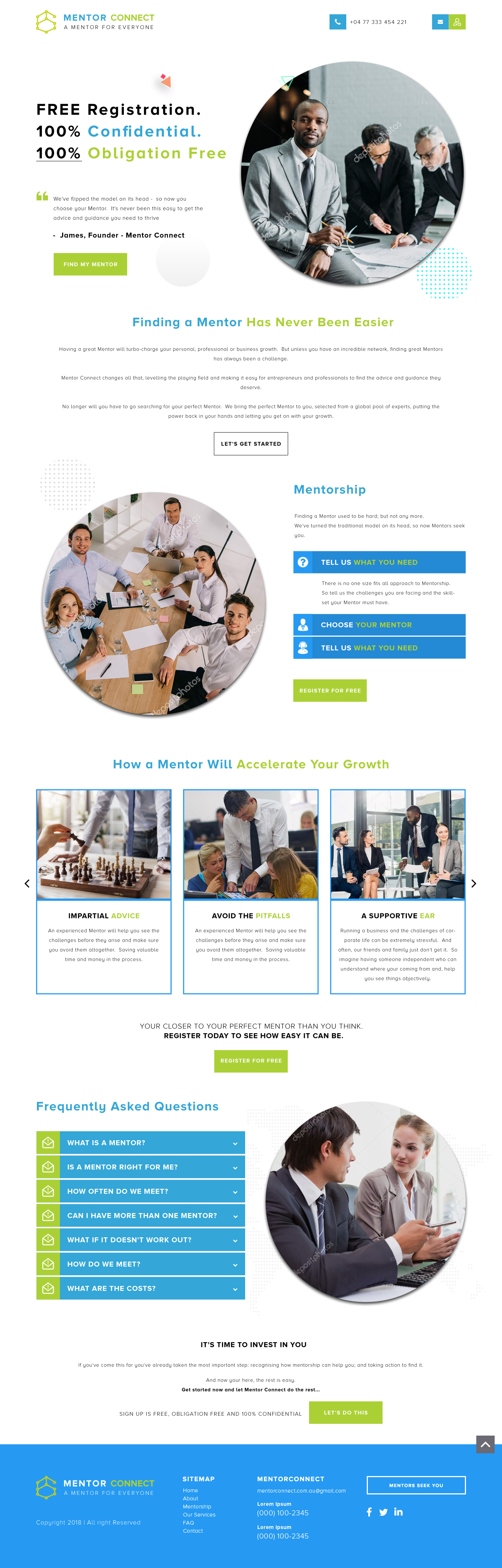 Web Design by Sujit Banerjee for The Guru Effect | Design #20365598