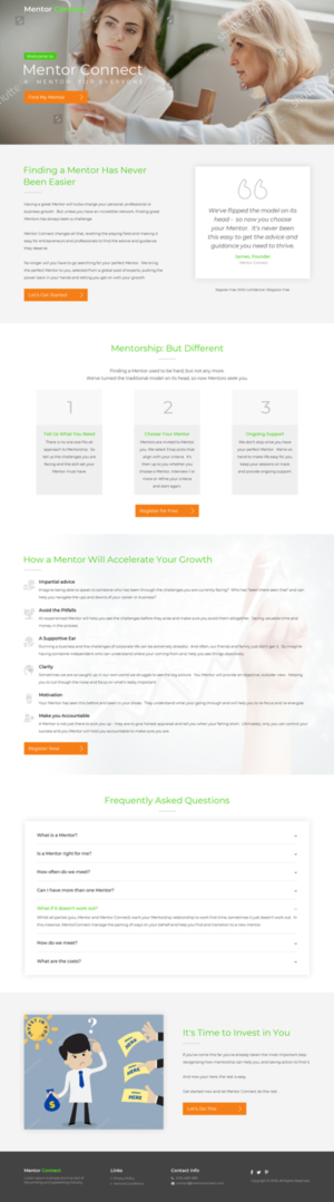 Web Design by Sujit Banerjee for The Guru Effect | Design: #20379192