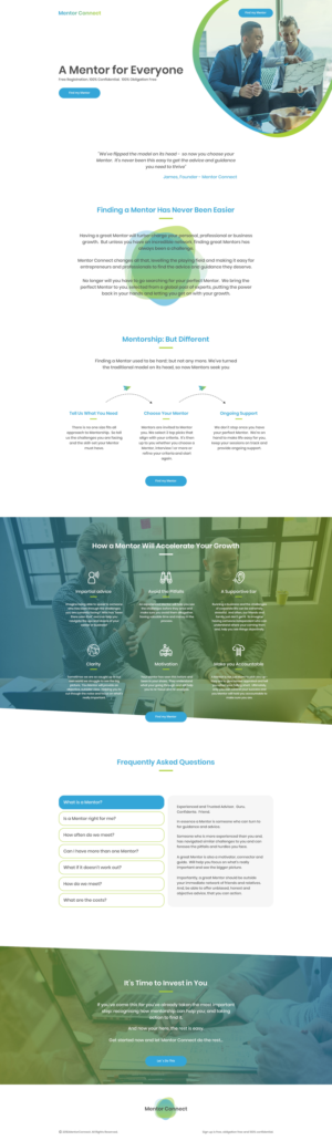 Web Design by MihaiMoldovan for The Guru Effect | Design: #20368430