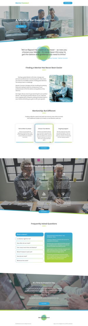 Web Design by MihaiMoldovan for The Guru Effect | Design: #20373022