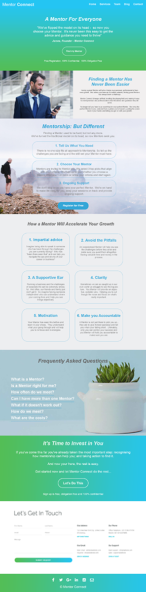 Web Design by mjsteadfast for The Guru Effect | Design #20345575