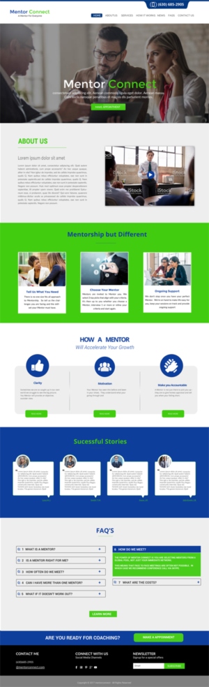Web Design by chandrayaan.creative for The Guru Effect | Design: #20368319