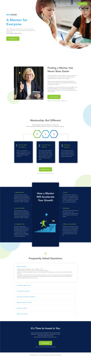 Web Design by huongtrang1411 for The Guru Effect | Design: #20389036