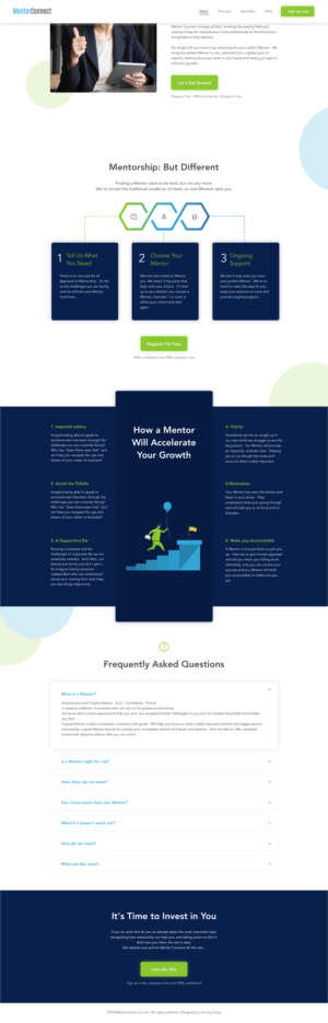 Web Design by huongtrang1411 for The Guru Effect | Design: #20389037