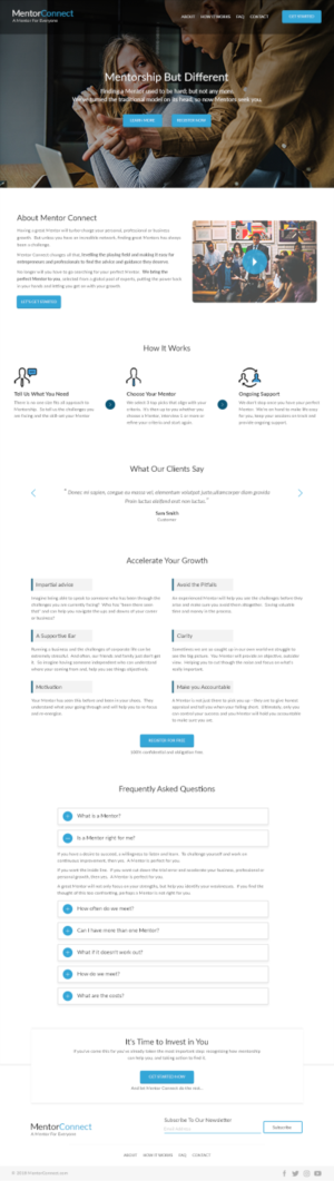 Web Design by Ubaidwani for The Guru Effect | Design: #20344943