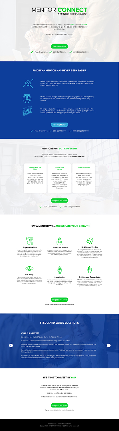 Web Design by Omer Akbar for The Guru Effect | Design #20366343