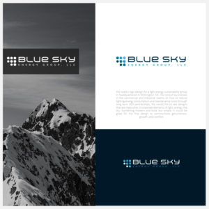 Blue Sky Energy Group, LLC | Logo Design by madeli