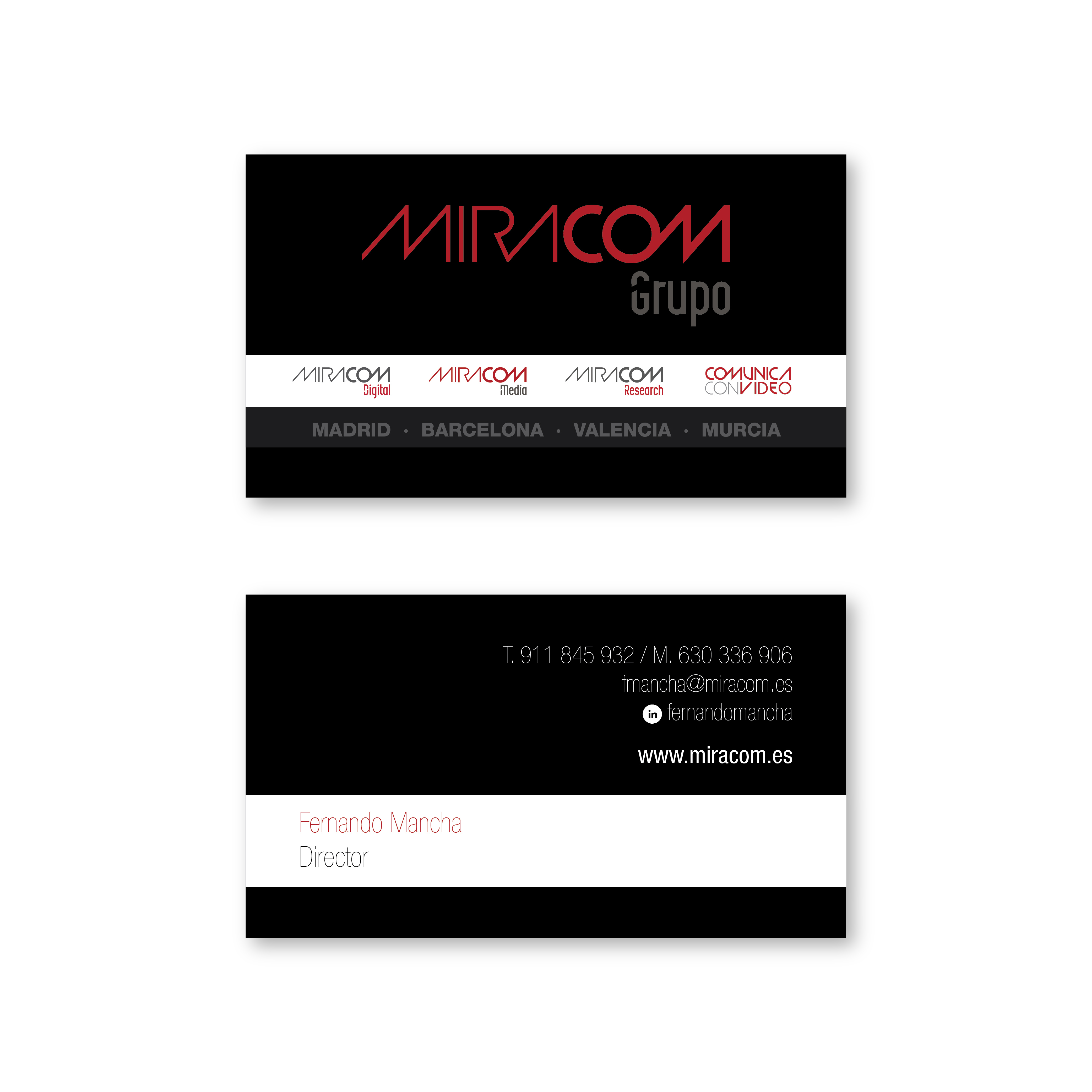 Diseño de Tarjeta de Presentación por Ivan84 para Open Circuit Television Producciones S.L. | Diseño #20354869