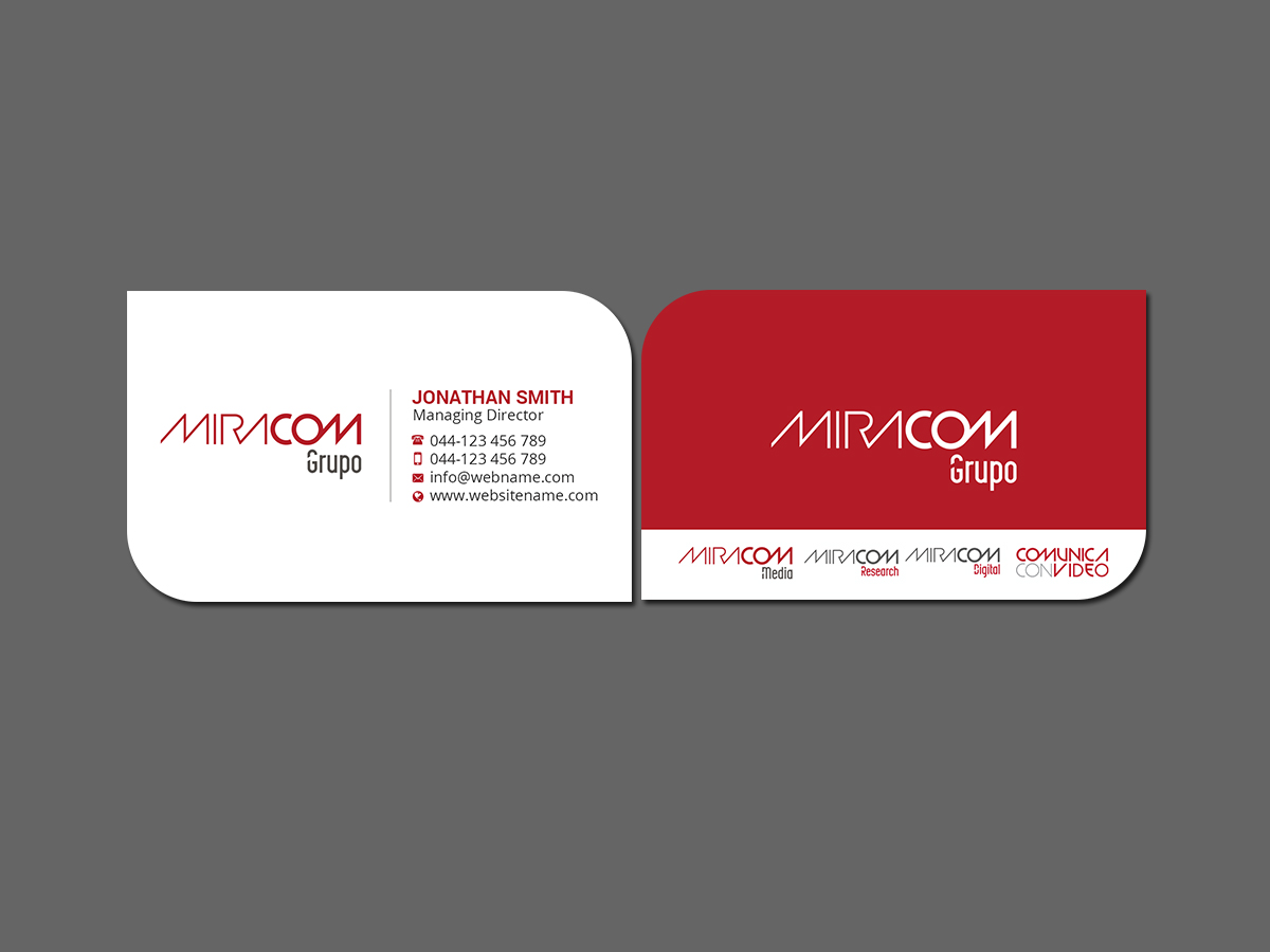 Business Card Design by Creations Box 2015 for Open Circuit Television Producciones S.L. | Design #20359096