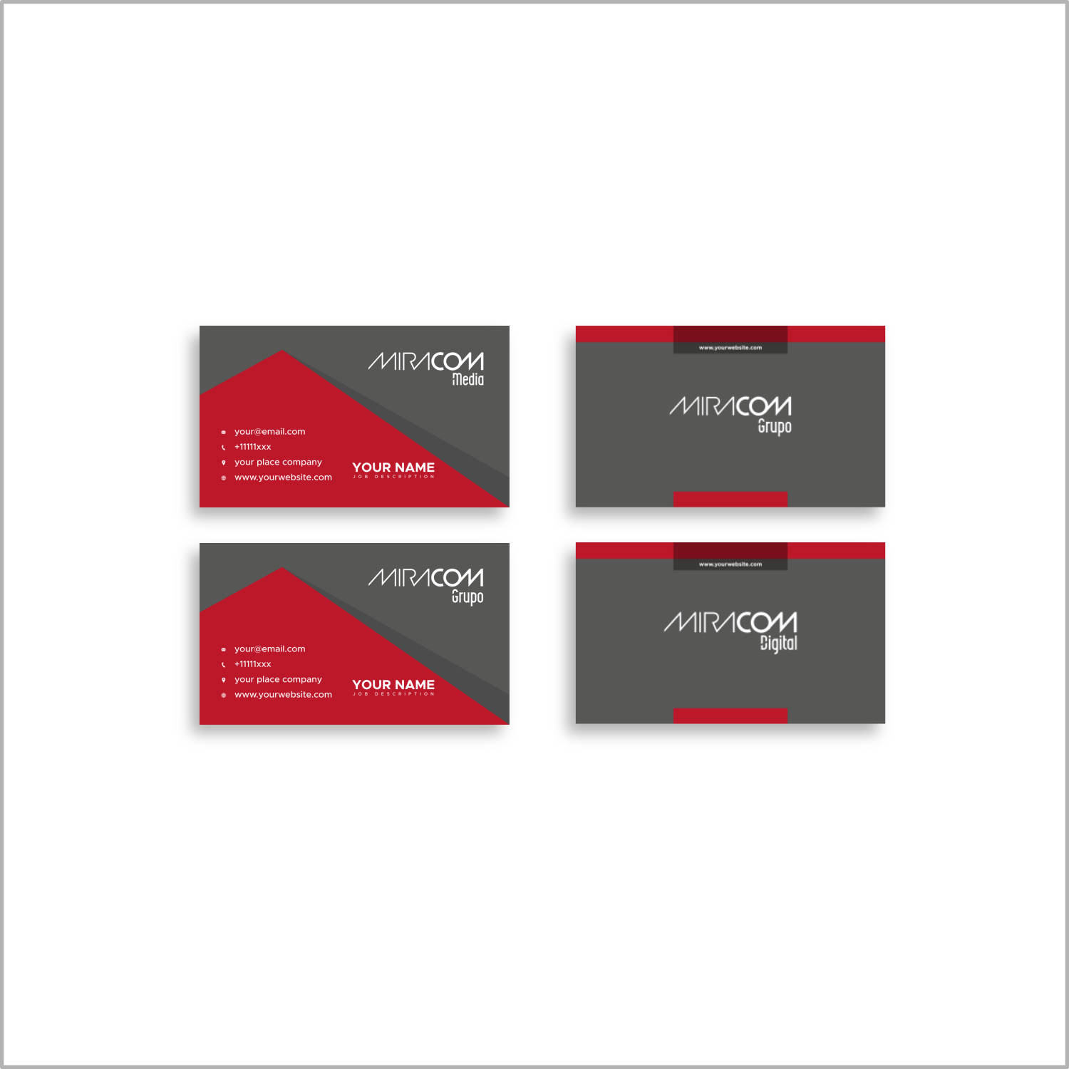 Diseño de Tarjeta de Presentación por zatsukiki para Open Circuit Television Producciones S.L. | Diseño #20348547