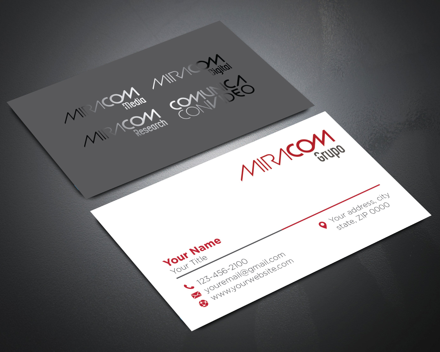 Diseño de Tarjeta de Presentación por LAXMI DESIGNHUB para Open Circuit Television Producciones S.L. | Diseño #20352460