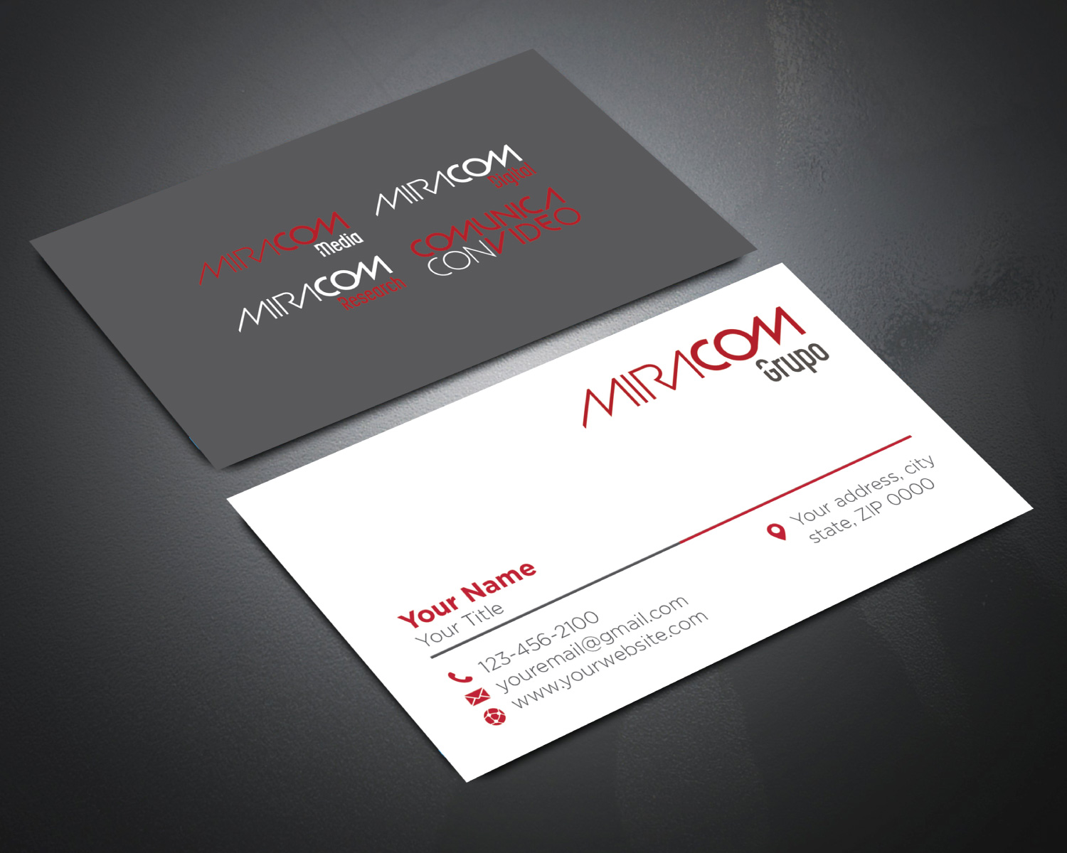 Diseño de Tarjeta de Presentación por LAXMI DESIGNHUB para Open Circuit Television Producciones S.L. | Diseño #20352461