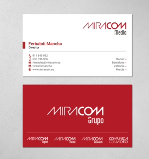 Business Card Design by chandrayaan.creative for Open Circuit Television Producciones S.L. | Design: #20350022