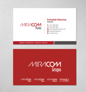Business Card Design by chandrayaan.creative for Open Circuit Television Producciones S.L. | Design: #20350026