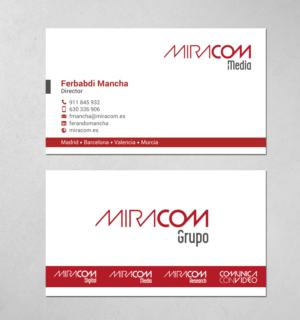 Business Card Design by chandrayaan.creative for Open Circuit Television Producciones S.L. | Design: #20350030