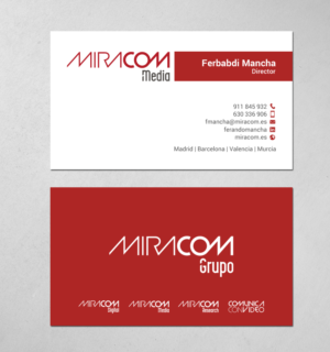 Business Card Design by chandrayaan.creative for Open Circuit Television Producciones S.L. | Design: #20350031