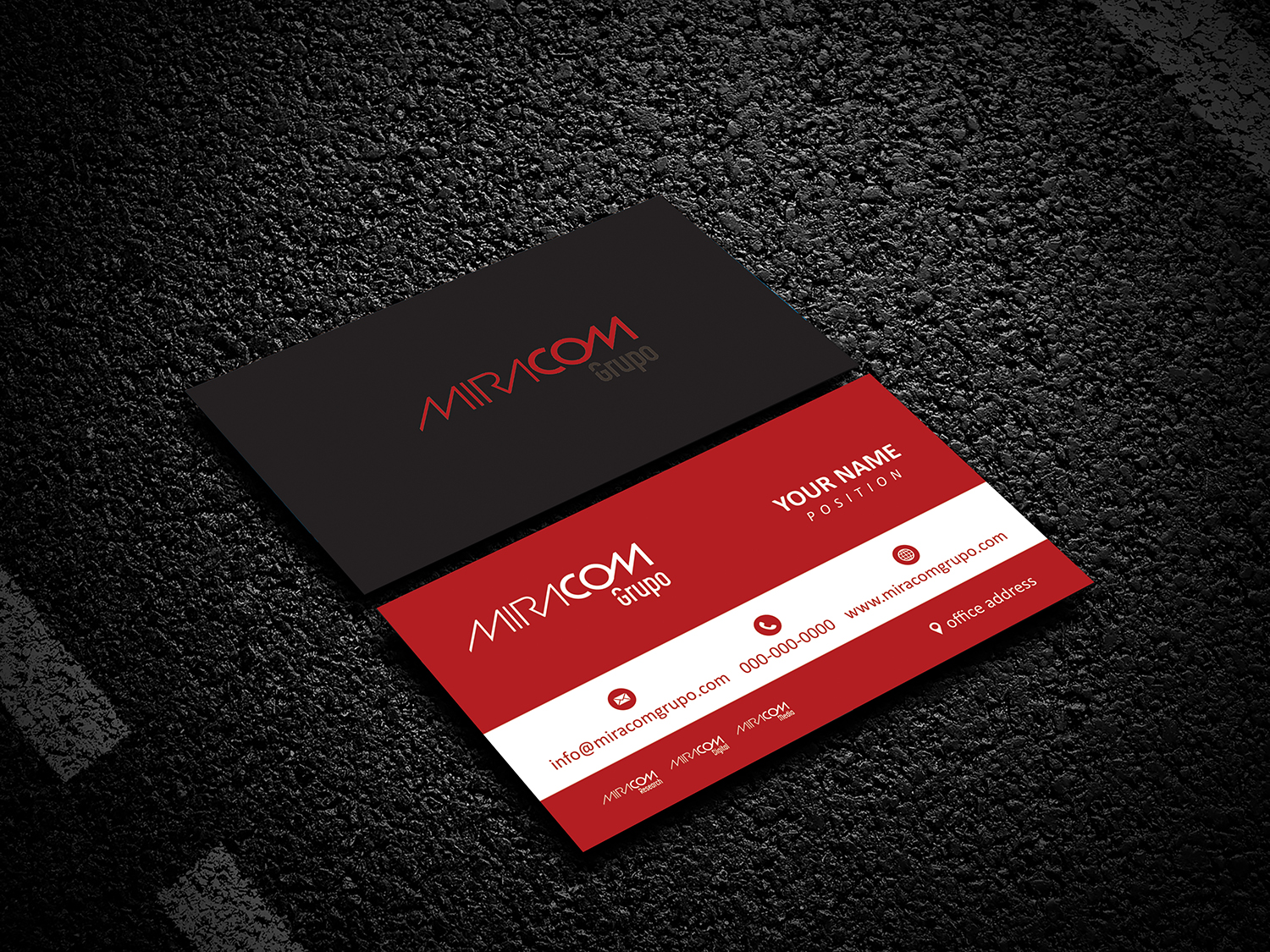 Diseño de Tarjeta de Presentación por dianpraditaputri para Open Circuit Television Producciones S.L. | Diseño #20366964