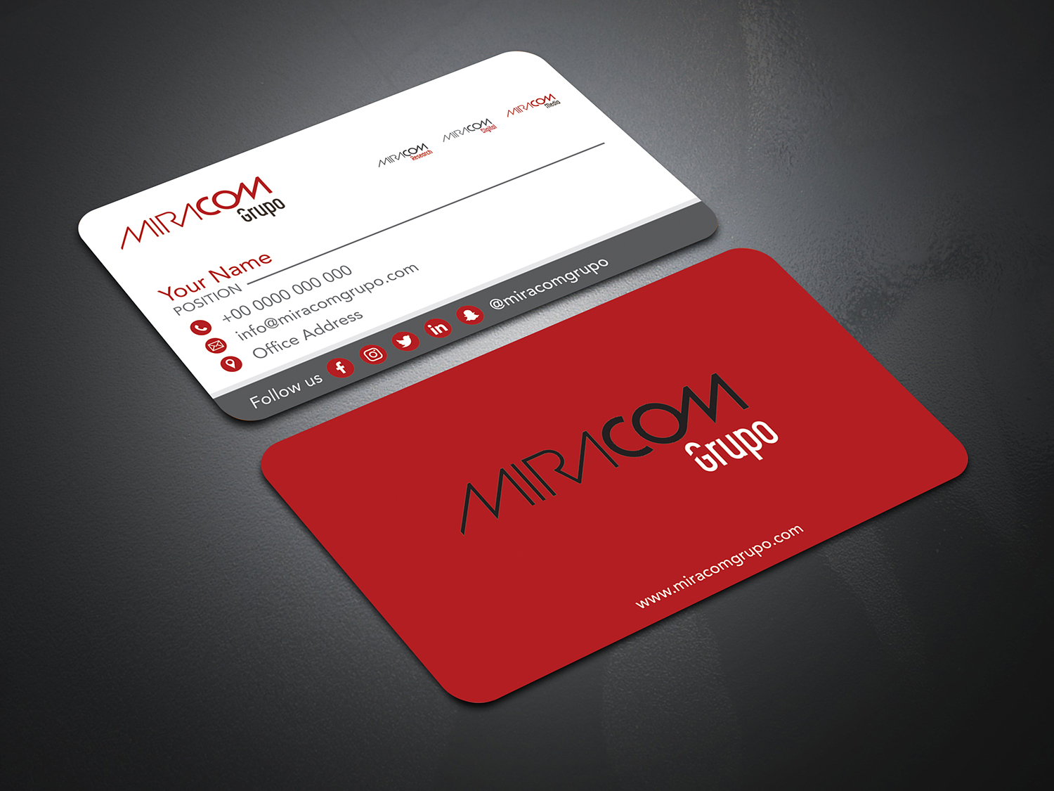 Diseño de Tarjeta de Presentación por dianpraditaputri para Open Circuit Television Producciones S.L. | Diseño #20367002